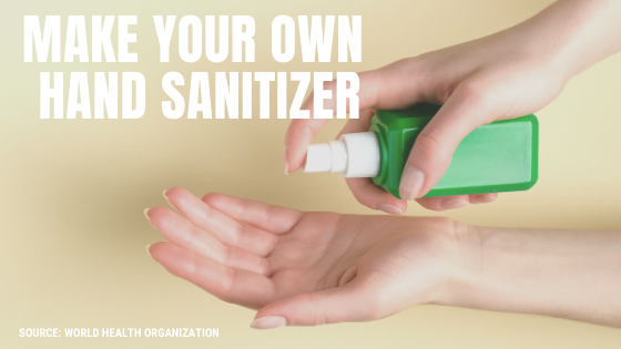 Make Your Own Hand Sanitizer