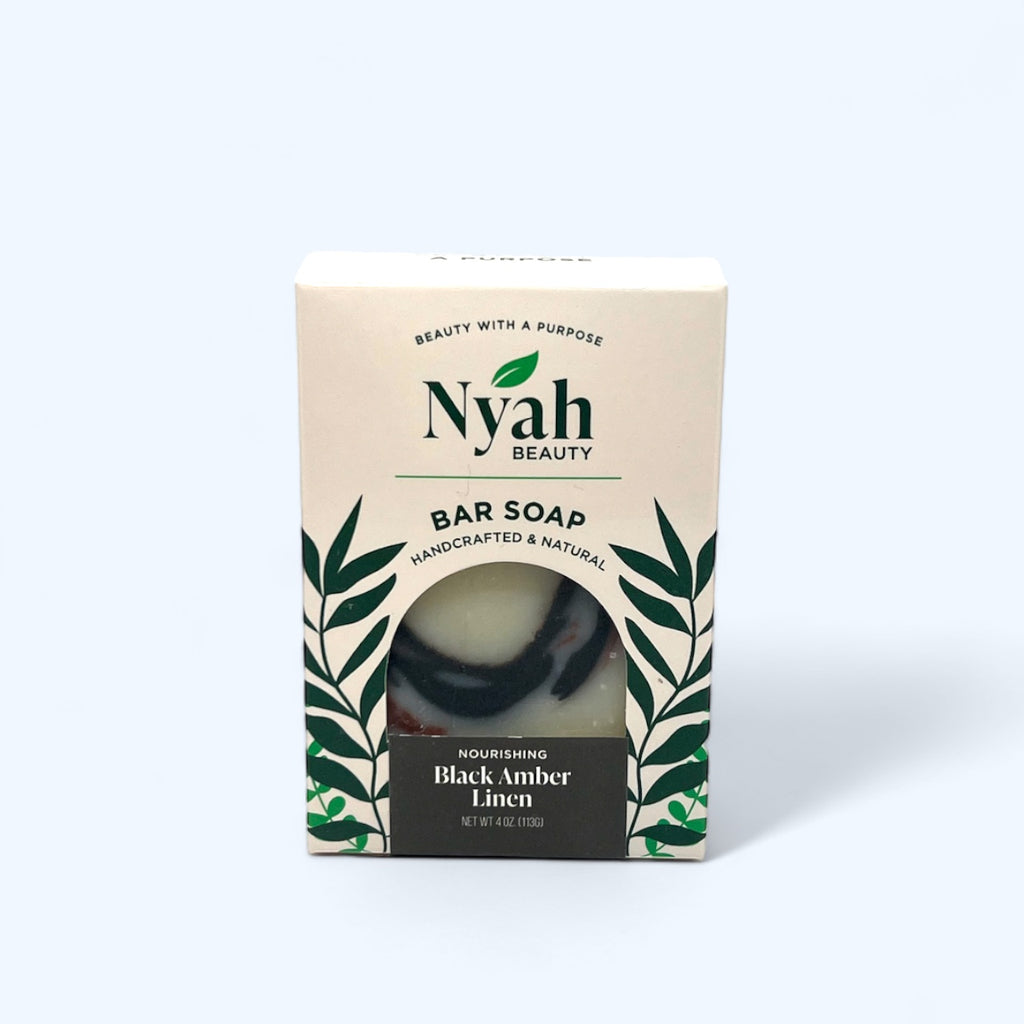 Black Amber Linen Soap