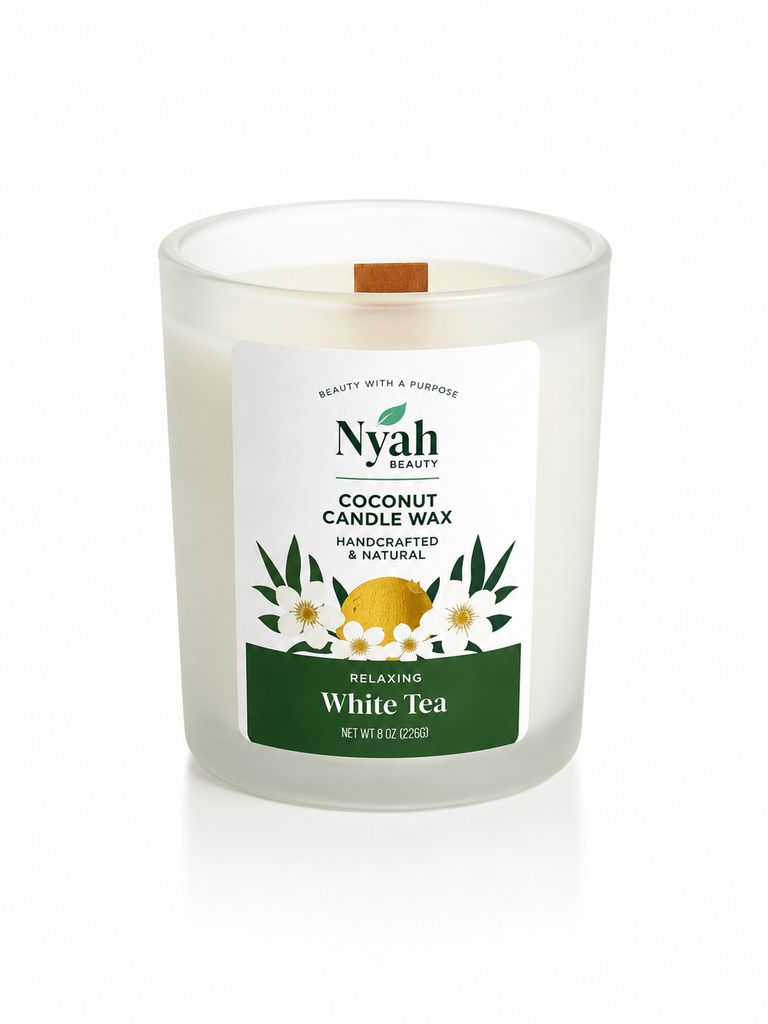 White Tea Coconut Wax Candle
