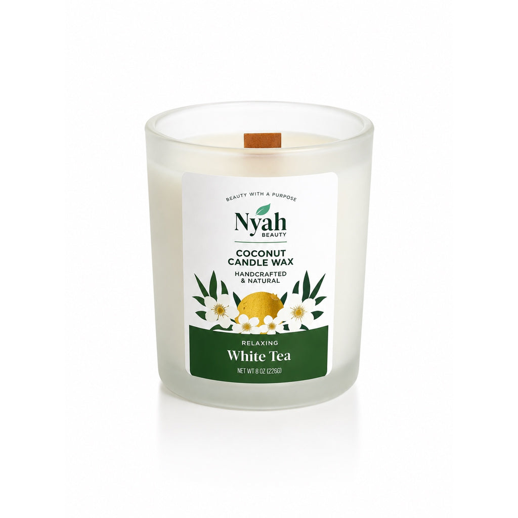 White Tea Coconut Wax Candle
