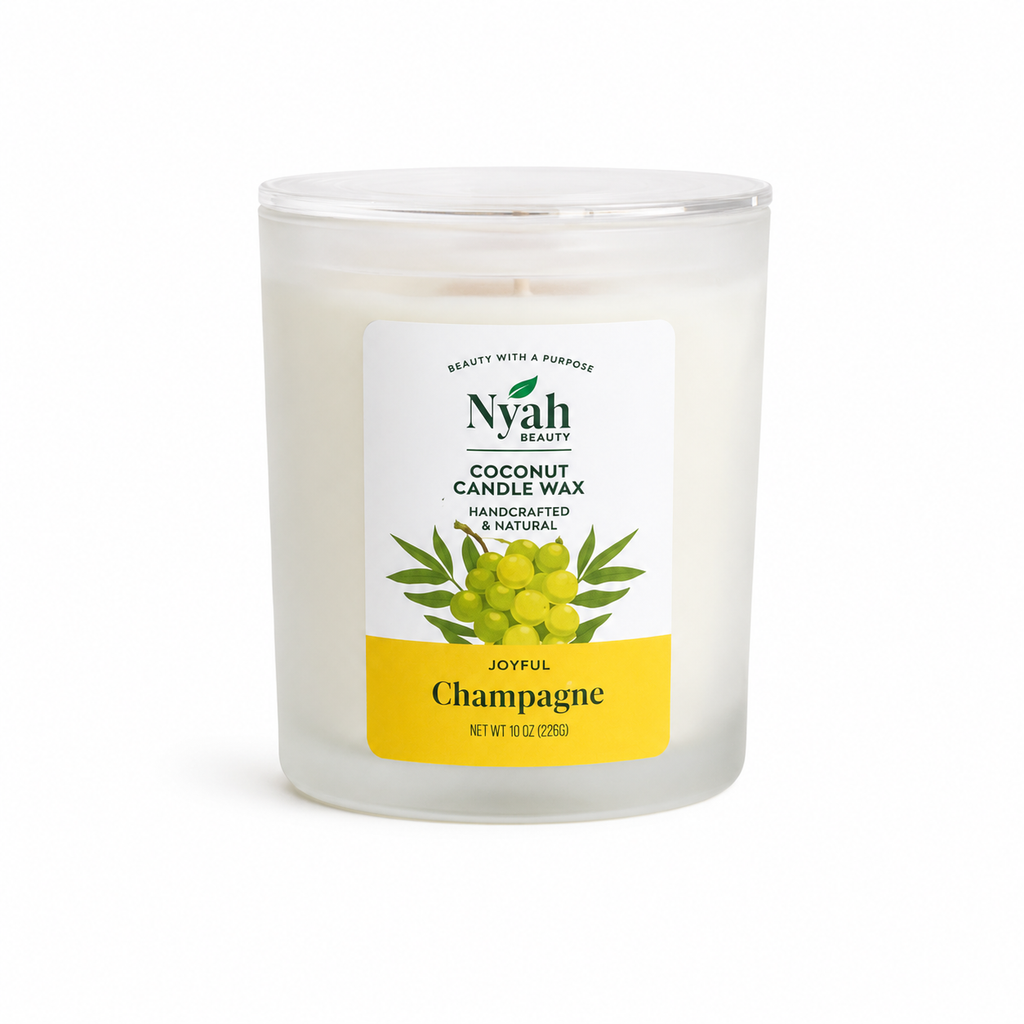 Champagne Coconut Wax Candle