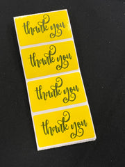 Cheerful Business Packaging Stickers